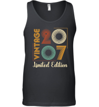 Product Vintage 2007 Limited Edition Birthday Unisex Tank Top
