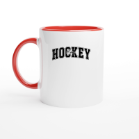 Product Hockey Mom Ceramic Mug with Color Inside