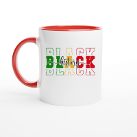 Product Black History Ceramic Mug with Color Inside
