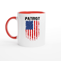 Product Patriot USA Flag Ceramic Mug with Color Inside