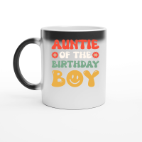 Product Auntie of the Birthday Boy Magic Ceramic Mug