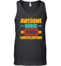 Product Awesome Since 2006 Limited Edition Birthday Unisex Tank Top