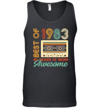 Product Best Of 1983 40 Years of Being Awesome Unisex Tank Top