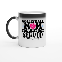 Product Volleyball mom you just got served 01 Magic Ceramic Mug