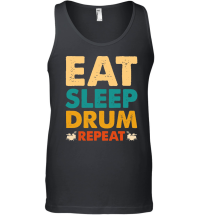 Product Eat Sleep Drum Repeat Unisex Tank Top
