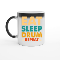 Product Eat Sleep Drum Repeat Magic Ceramic Mug