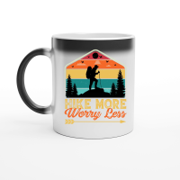 Product Hike More Worry Less Hiking Magic Ceramic Mug