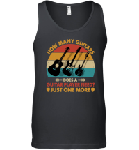Product How Many Guitars does a Guitar Player need Unisex Tank Top