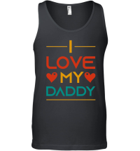 Product father day  I love my daddy Unisex Tank Top
