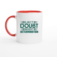 Product Eject Doubt Insert Determination (B) Ceramic Mug with Color Inside