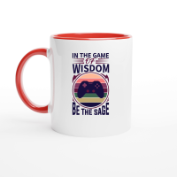Product In The Game Wisdom Be The Sage (B) Ceramic Mug with Color Inside