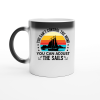 Product You Can Adjust the Sails Fishing Boat Magic Ceramic Mug