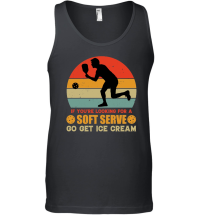 Product If You're Looking For a Soft Serve Pickleball Unisex Tank Top