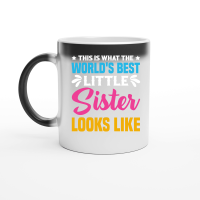 Product World's Best Little Sister Looks Like Magic Ceramic Mug