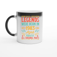 Product Legends Were Born in 1983 Birthday Magic Ceramic Mug