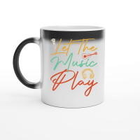 Product Let The Music Play 12 Magic Ceramic Mug