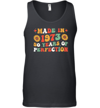Product Made in 1973 50 Years of Perfection Birthday Unisex Tank Top