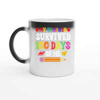 Product My Teacher Survived 100 Days Of Me Magic Ceramic Mug