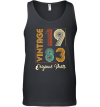 Product Vintage 1983 Original Parts Birthday Unisex Tank Top