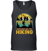 Product Weekends Are For Hiking Unisex Tank Top