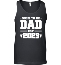 Product Soon To Be Dad Est 2023 Unisex Tank Top