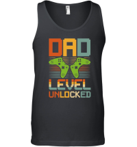Product Dad Level Unlocked Gamer Dad Unisex Tank Top