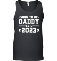 Product Soon to be Daddy 2023 Dad Unisex Tank Top