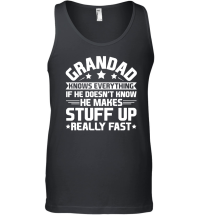 Product Grandad Knows Everything Unisex Tank Top