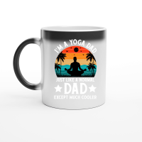 Product I'm A Yoga Dad Just Like A Normal Dad Except Much Cooler Magic Ceramic Mug