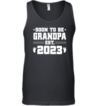 Product Soon to be Grandpa 2023 Unisex Tank Top