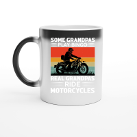 Product Some Grandpas Play Bingo Real Grandpas Ride Motorcycles Magic Ceramic Mug