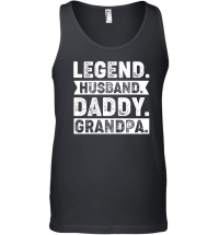 Product Legend Husband Daddy Grandpa Birthday Unisex Tank Top