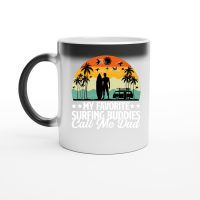 Product My Favorite Surfing Buddies Call Me Dad Magic Ceramic Mug