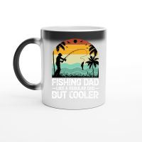 Product Fishing Dad Like A Regular Dad But Cooler Magic Ceramic Mug