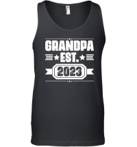 Product Grandpa Est 2023 Unisex Tank Top