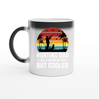 Product Hunting Dad Like A Regular Dad But Cooler Magic Ceramic Mug