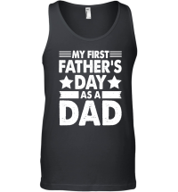 Product My First Father's Day As a Dad Unisex Tank Top