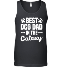 Product Best Dog Dad in the Galaxy Unisex Tank Top
