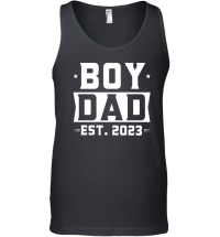 Product Boy Dad Est 2023 Unisex Tank Top