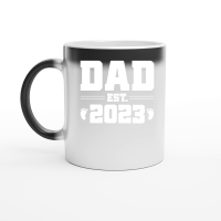 Product Dad Est 2023 Magic Ceramic Mug