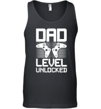 Product Dad Level Unlocked Gamer Dad Unisex Tank Top