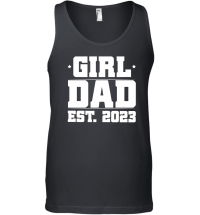 Product Girl Dad Est 2023 Unisex Tank Top