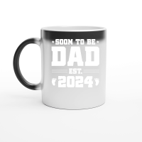 Product Soon To Be Dad Est 2024 Magic Ceramic Mug
