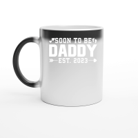 Product Soon to be Daddy 2023 Magic Ceramic Mug