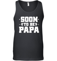 Product Soon To Be Papa Unisex Tank Top