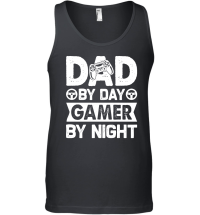 Product Dad By Day Gamer By Night Unisex Tank Top