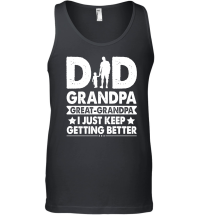 Product Dad Grandpa Great Grandpa Unisex Tank Top