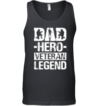 Product Dad Hero Veteran Legend Unisex Tank Top