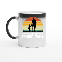 Product I Am A Proud Papa Magic Ceramic Mug