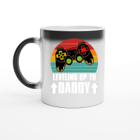 Product Leveling up to Daddy Magic Ceramic Mug